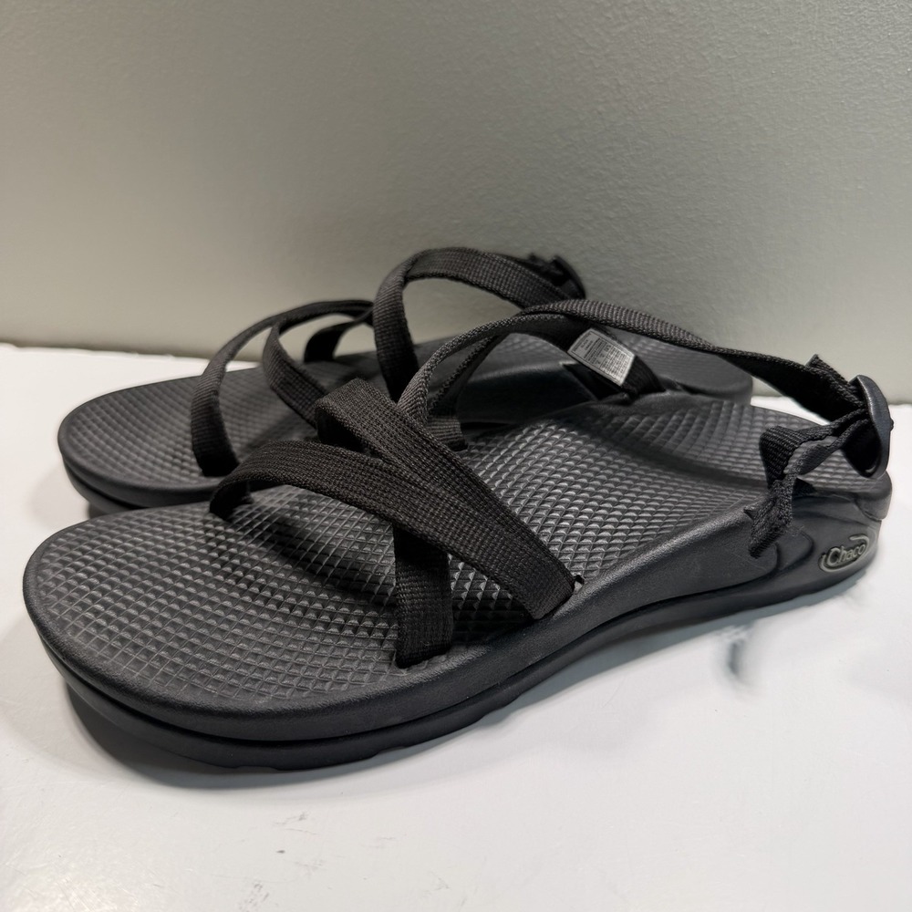Chaco Women's 8 Black Outdoor Sandal Hiking Comfort Active